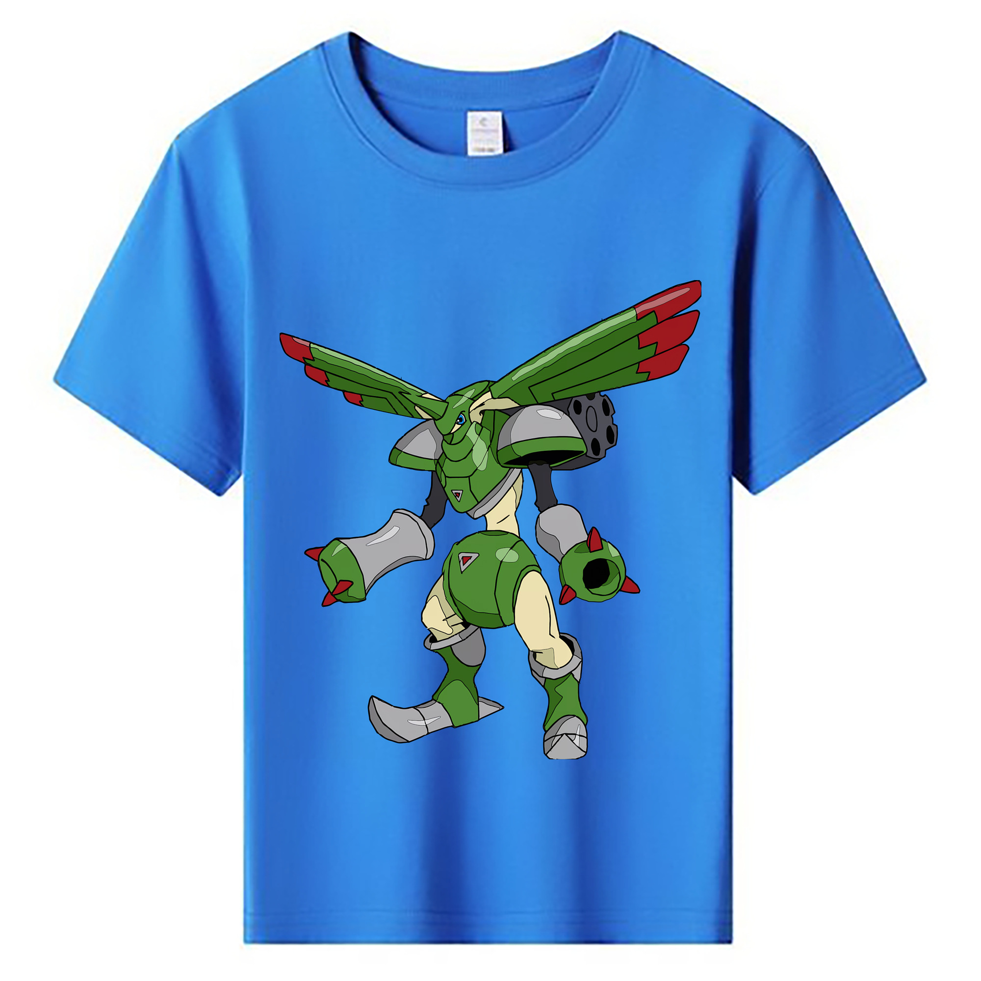 （画像用） Digimon デジタルモンスター/デジモン 綿100％キッズTシャツ（フロントプリント）